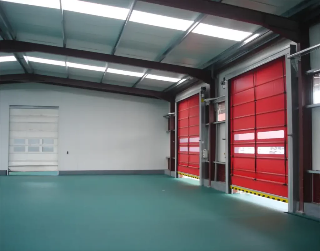 Medical factory interior doors