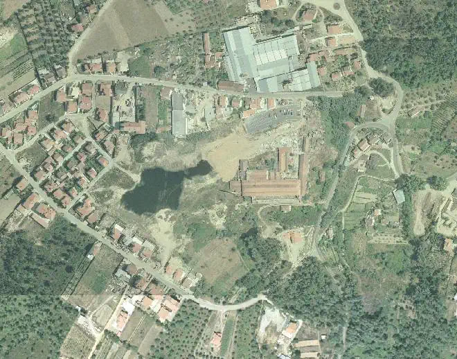 Aerial View of the property