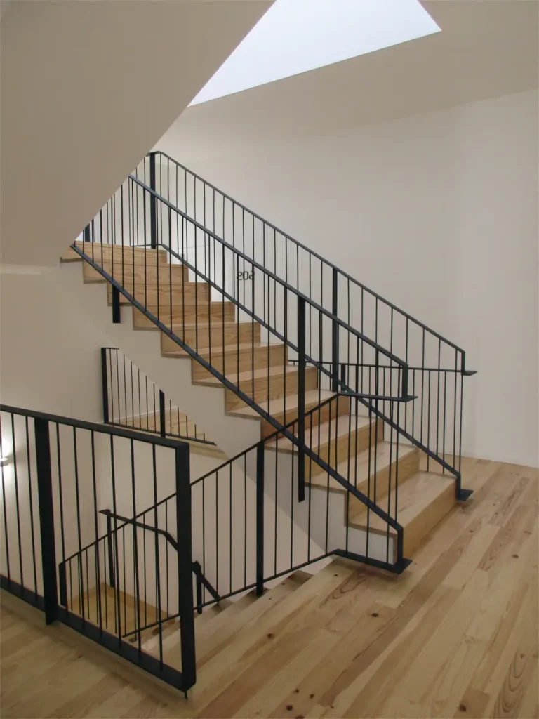 A building renovation with natural light on all stairs