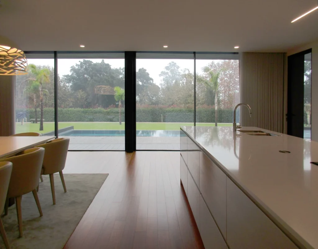 Kitchen and dining room