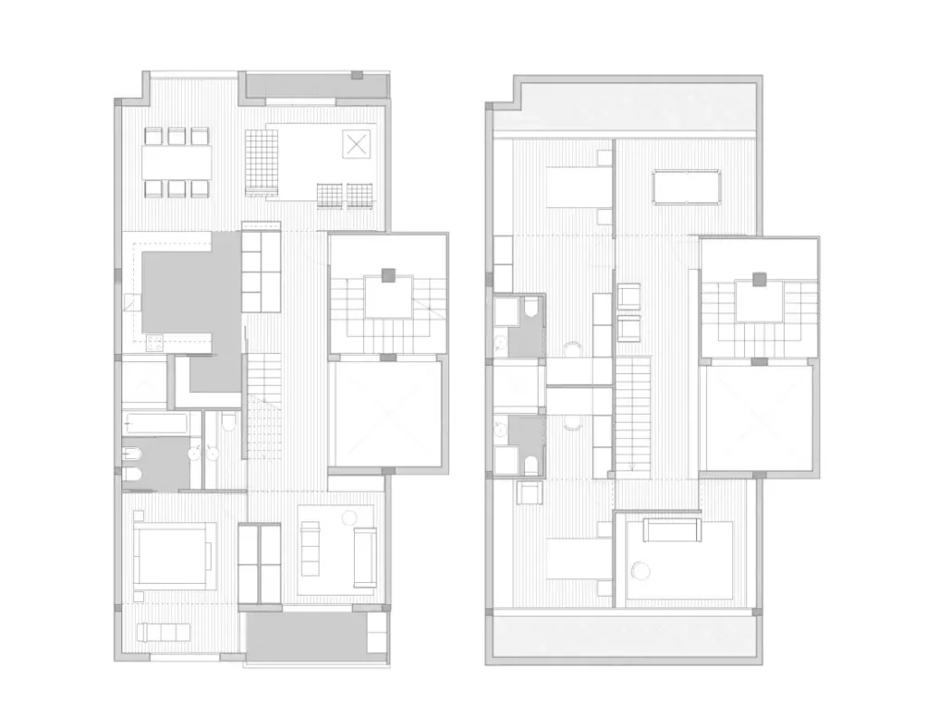 Plans for the multidwelling unit renovation project