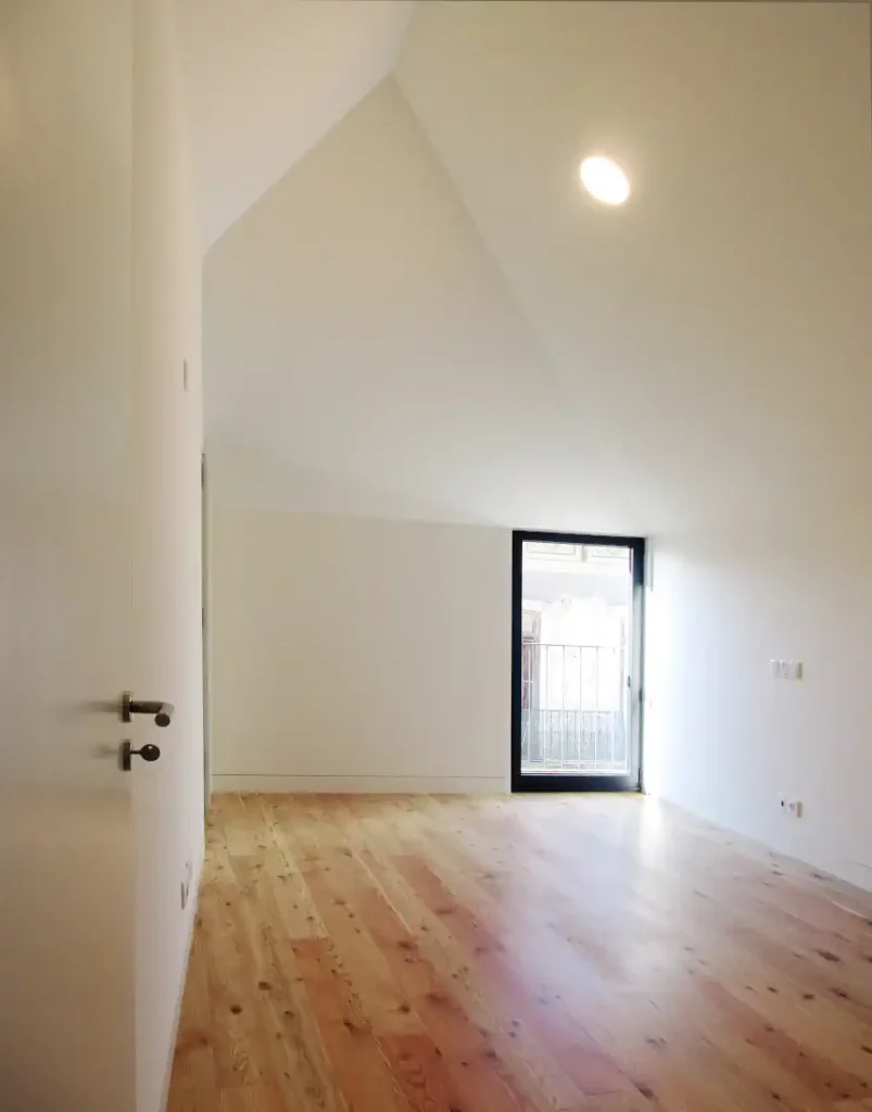 Living room on the top apartment